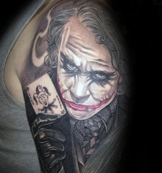 100 Mesmerizing Joker Tattoos Designs With Meanings 2023  TattoosBoyGirl