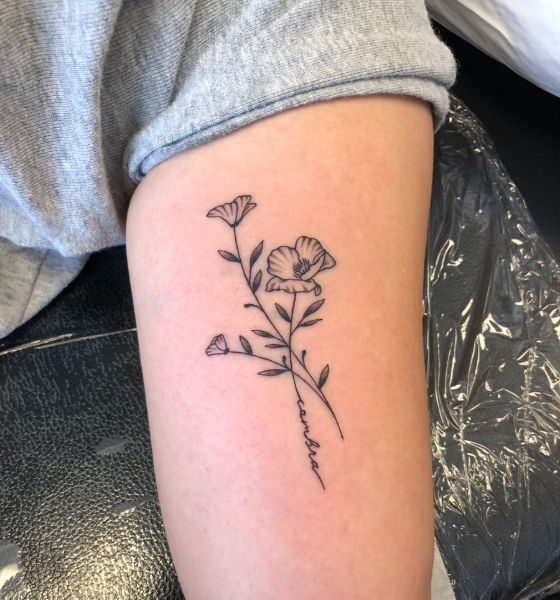 155 Lily Of The Valley Tattoo With Their Symbolic Meaning  Psycho Tats