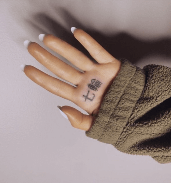 Ariana Grande 7 Rings Tattoo