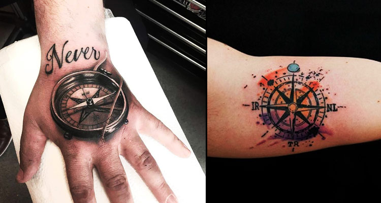 30+ Best Compass Tattoo Design Ideas (2021 Updated!) - Saved Tattoo