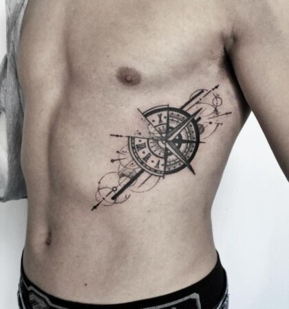 50 Stunning Compass Tattoo Design Ideas [Best of 2024]