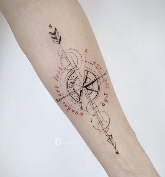 50 Stunning Compass Tattoo Design Ideas Best of 2023