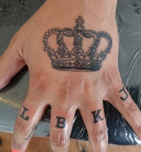 Crown Tattoo for Men
