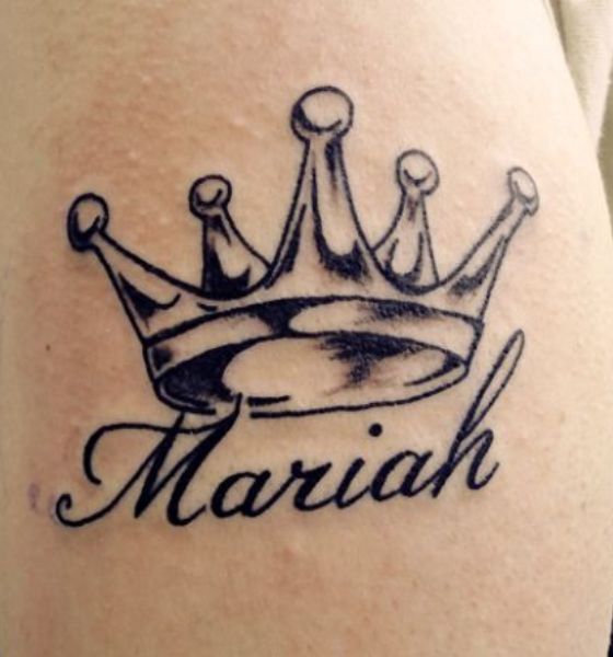 Crown with Name Tattoo