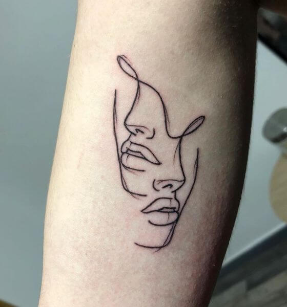 Shop Over 200 Minimal Tattoo Designs  Noon Line Art