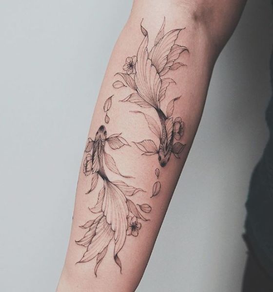 Grayscale Tattoo Design