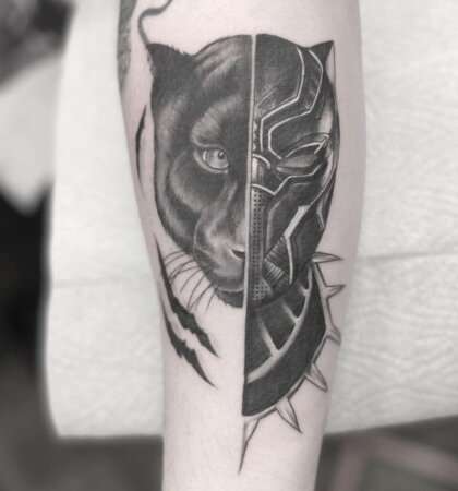 30 Bold Black Panther Tattoo Design Ideas with Meaning