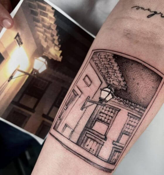 House Memorial Tattoo