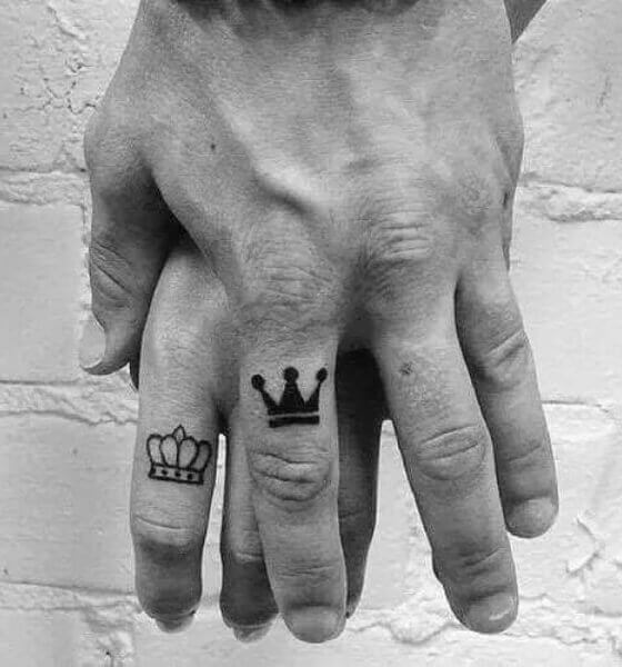 Mini Crown Tattoo