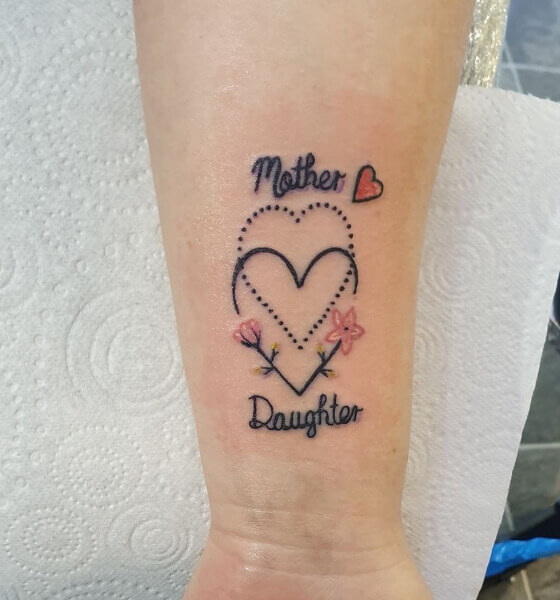 Mother Daughter Memorial Tattoos