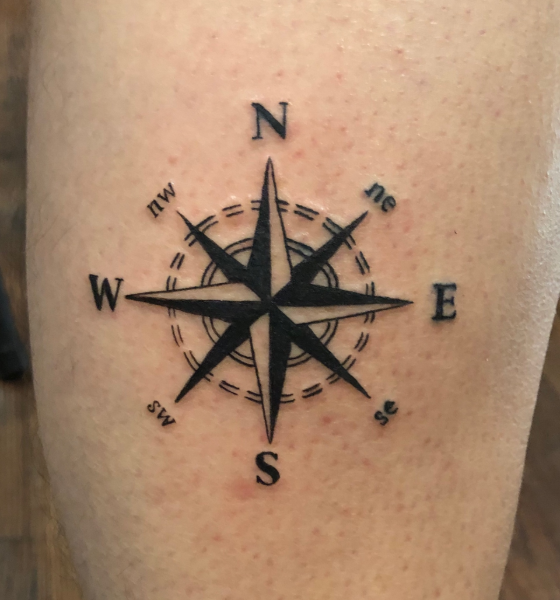 Nautical Compass Tattoo