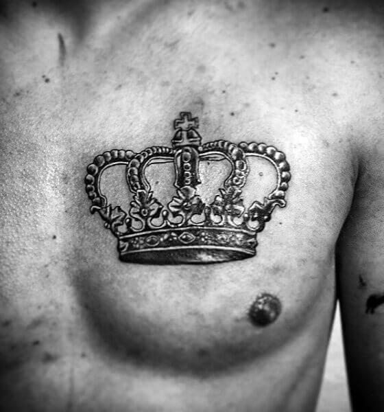 Queen Crown Tattoo Design