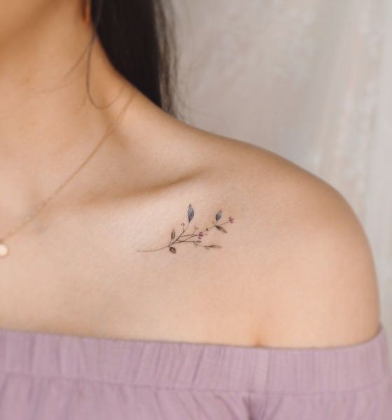 Collarbone Tattoos for Women Top 110 Design Ideas  LadyLife