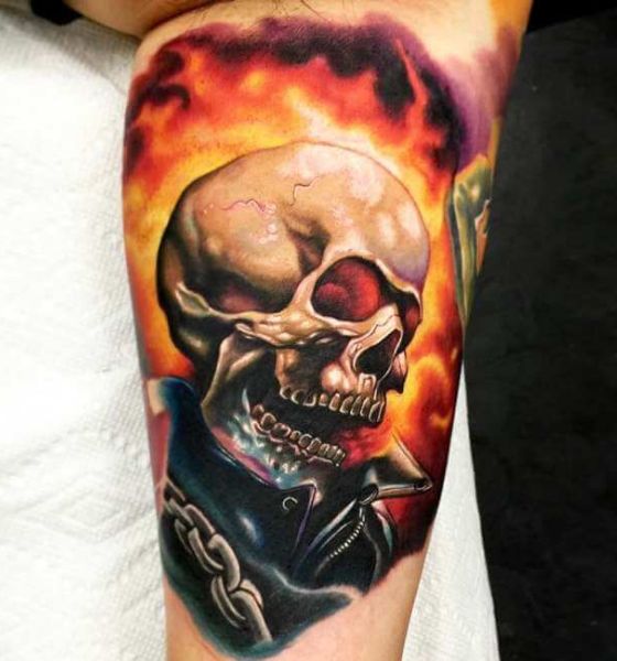 The Ghost Rider Tattoo