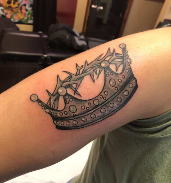 Thorns Crown Tattoo Design