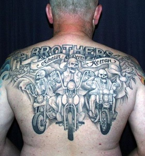 60 Motorcycle Tattoos For Men  Two Wheel Design Ideas