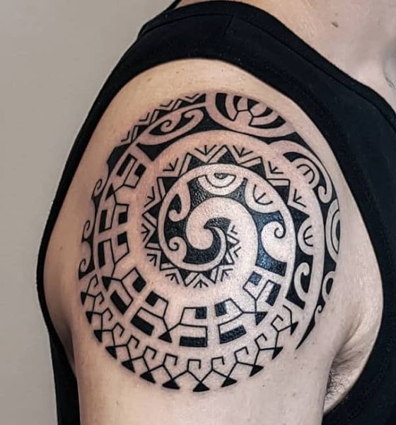 Traditional Tribal Tattoo Design