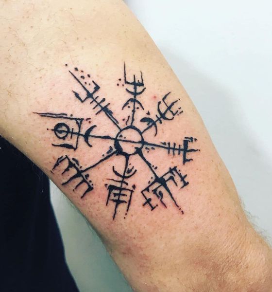 Viking Compass Tattoo