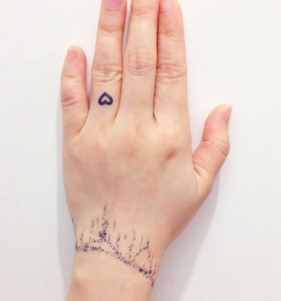 Bracelet Temporary Tattoo Design