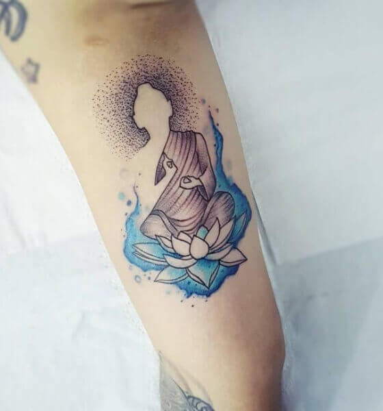 Buddha Spiritual Tattoo Design