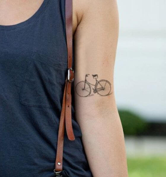 Cycle Temporary Tattoo