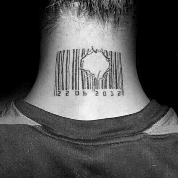 Innovative Barcode Tattoo