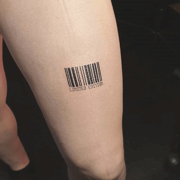 Small Barcode Tattoo