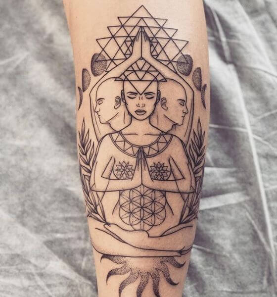 Spiritual Tattoo Design