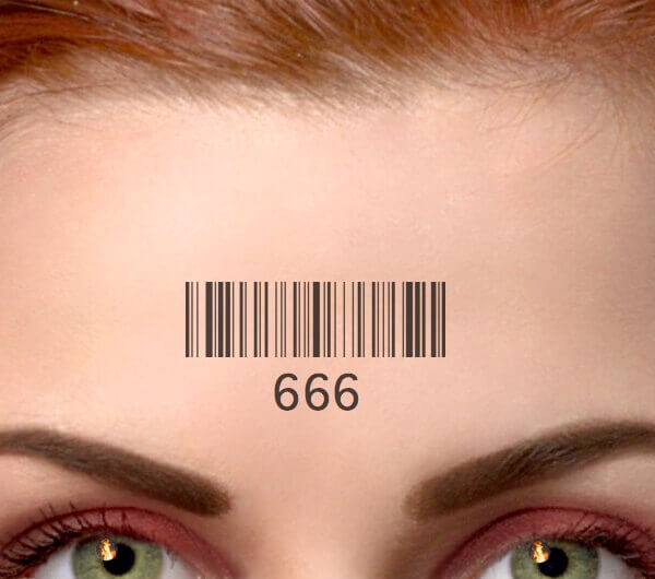 Tattoos with the Mark of the Beast Barcode