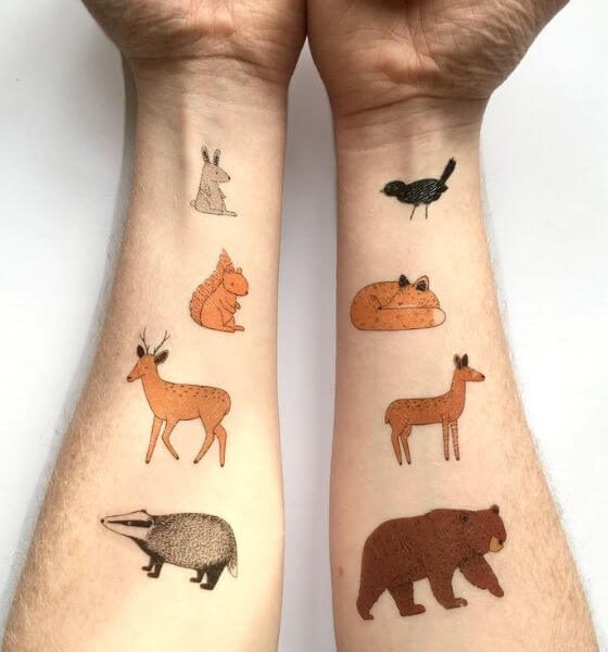 Temporary Animal Tattoo Designs