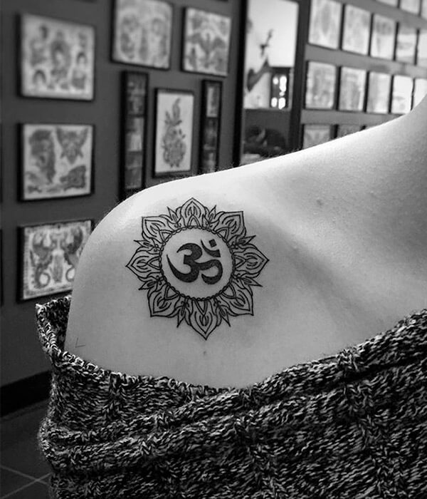 Mandala Art Om Tattoo Designs