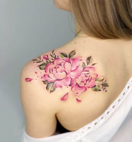 peony tattoo  Blog  Independent Tattoo  Delawhere