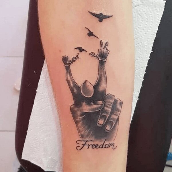 Best Freedom Tattoo