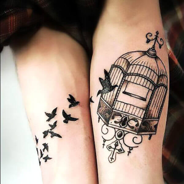 40 Bird Cage Tattoos Stock Photos Pictures  RoyaltyFree Images  iStock