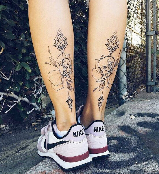 Ankle tattoos for women  beautiful and feminine design ideas