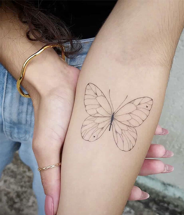 Butterfly Tattoo on Hand