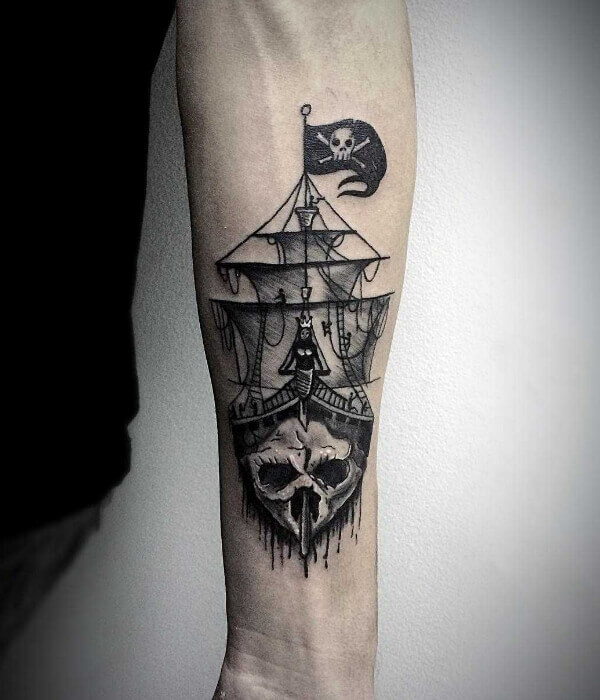 Ghost Ship Tattoo