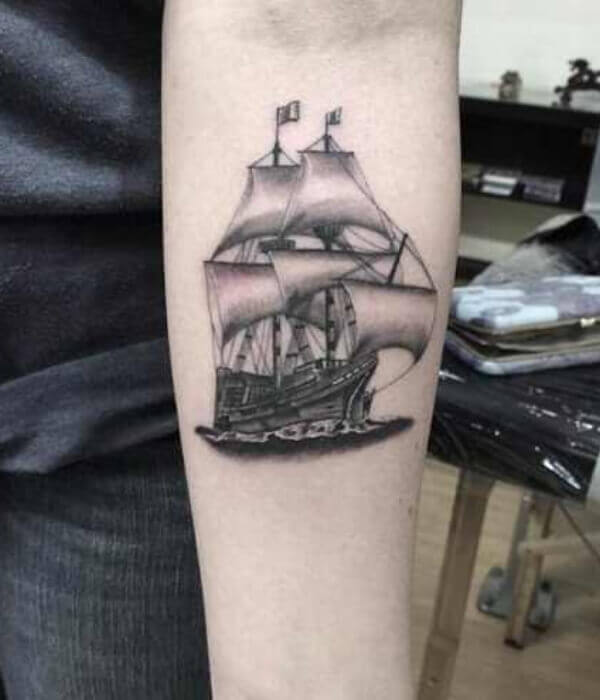 Giant Ship Tattoo – 1