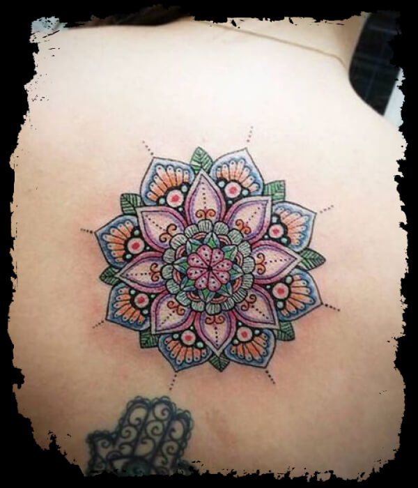 Mandala Back Tattoo - Trending Tattoo Mandala-Back-Tattoo