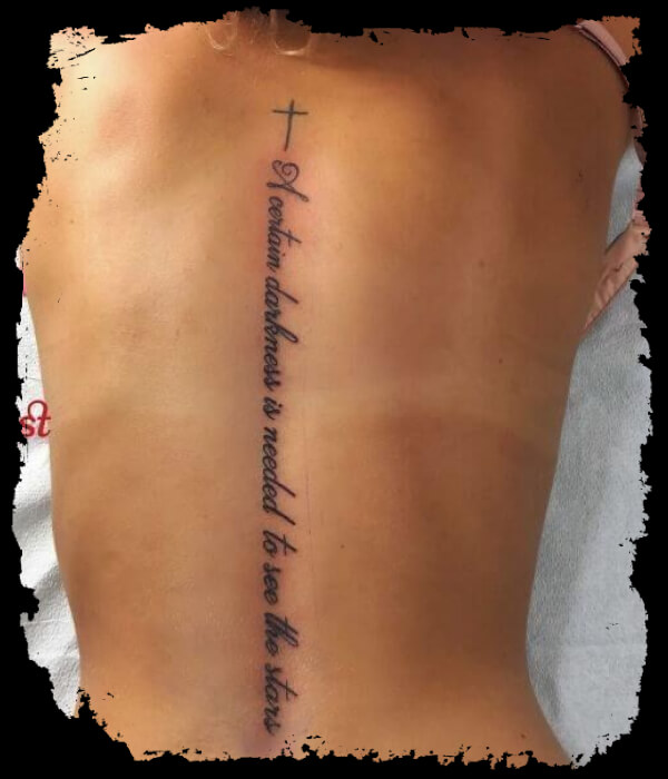 Quote Back Tattoo - Trending Tattoo Quote-Back-Tattoo