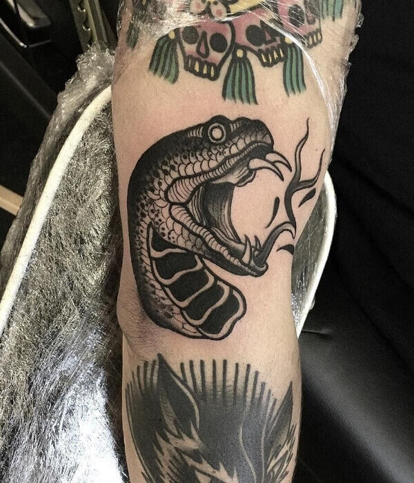 Snake Head Tattoo