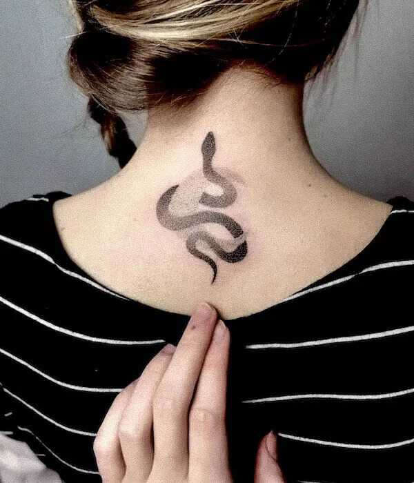 Snake Tattoo on the back