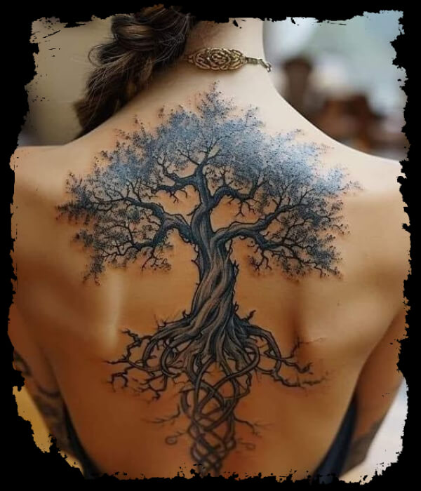 Tree of Life Back Tattoo - Trending Tattoo Tree-of-Life-Back-Tattoo