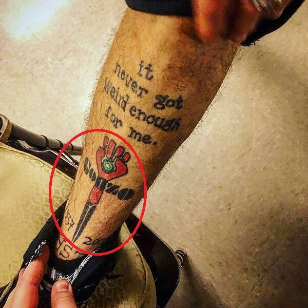 Slim to Scum Has Johnny Depp changed his Amber Heard tattoo