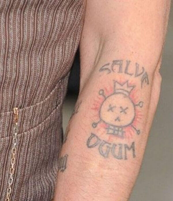 Salve Ogum Tattoo on Upper Arm