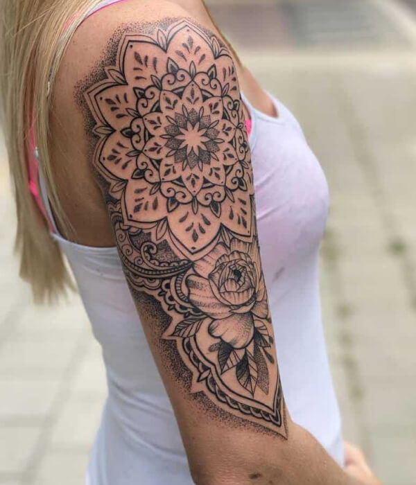 Mandala Sleeve Tattoo