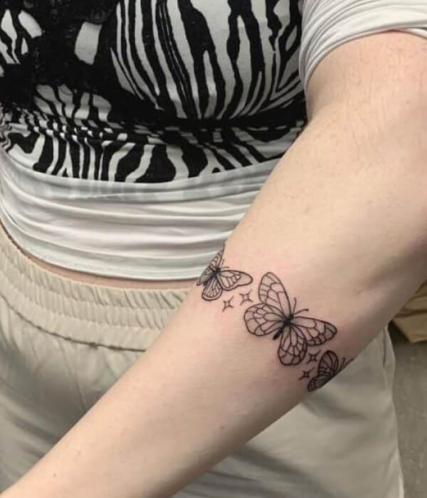 Armband Sleeve Tattoo for Women