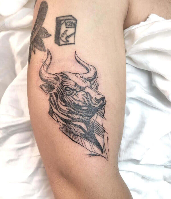 Calm Taurus Tattoo for Women
