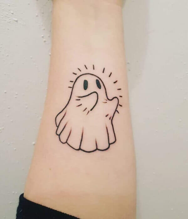 Share more than 83 small ghost tattoos  thtantai2