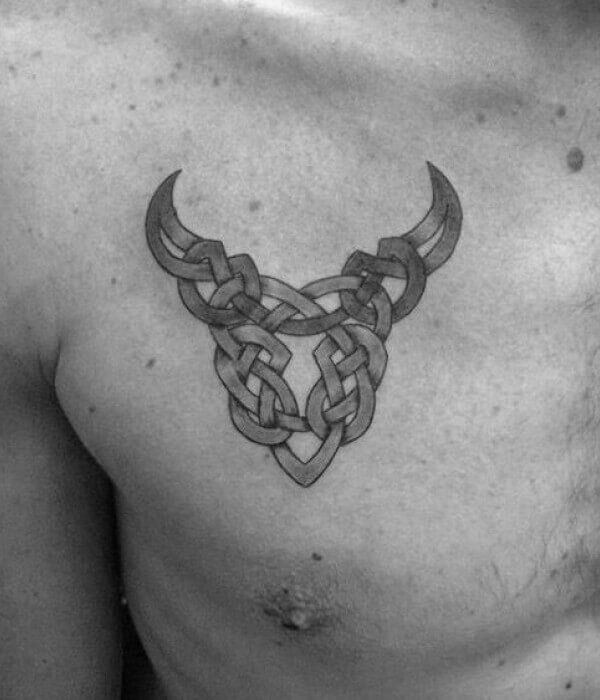 Celtic Taurus Tattoo